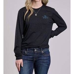 NEW TIN HAUL long sleeve knit shirt in black